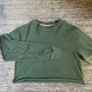 cropped brandy melville long sleeve